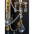 Aplica moderna alama antichizata 2xE14/40W, Miramare WA 2-1305/2 Silber Gold Orion